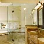 Bathroom Remodeling Alpharetta modern walk in shower renovation