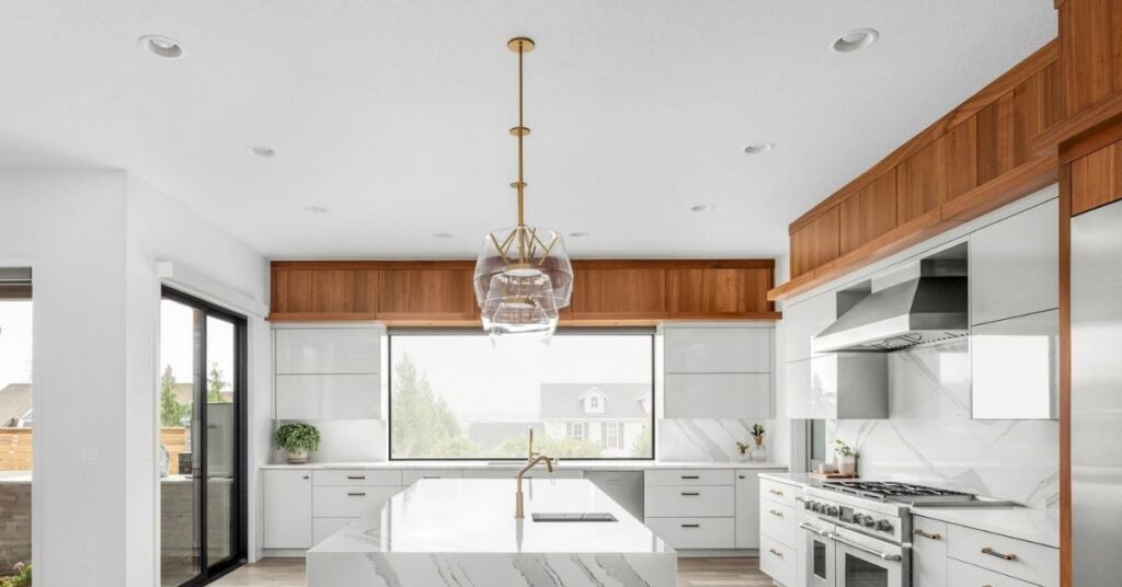 Countertop Installation Alpharetta modern quartz kitchen island